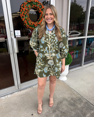 Olive & Ivy Floral Dress