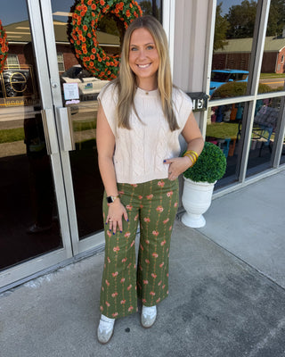 Garden Stroll Floral Pants