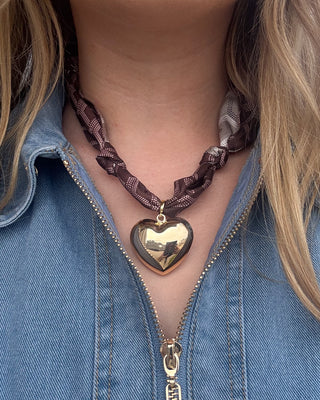 Little Love Scarf Necklace