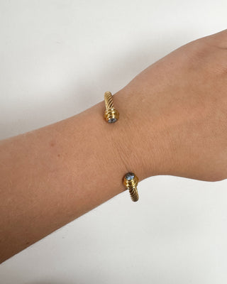 ISLA Tidal Wave Cuff - Aqua Azure