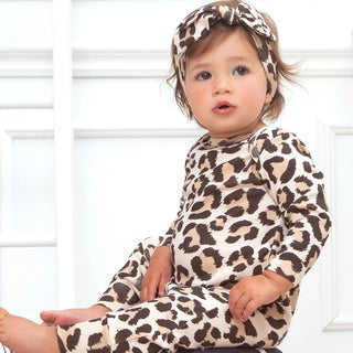 Leopard Cotton Romper