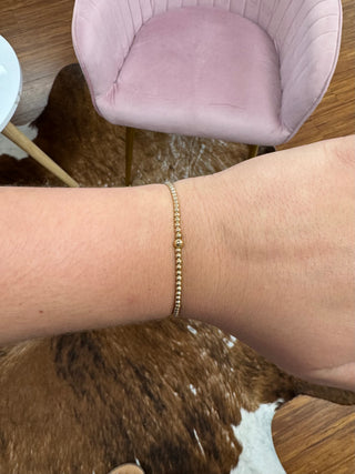 Enewton Classic Gold 2.5mm Bead Bracelet
