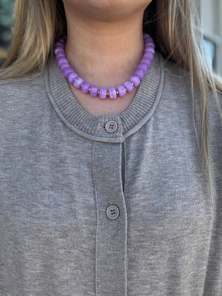 Color Crush Necklace - Lilac