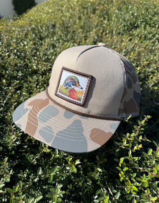 Burlebo Cap - Wood Duck Stamp - Camo