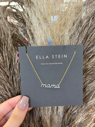 Ella Stein Love You Mama Pendant Necklace