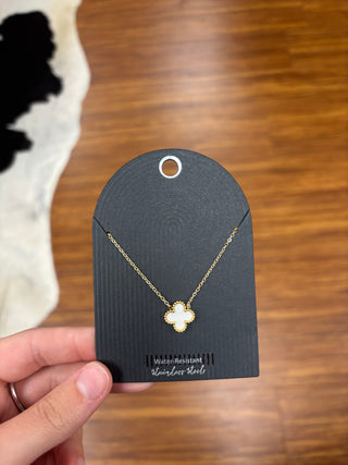 Clover Pendant Necklace