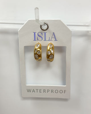 ISLA Crystal Cove -Crystal Clear Earrings
