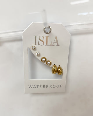 ISLA Hoop Hoop Hooray - The Cove Stud Earring Set