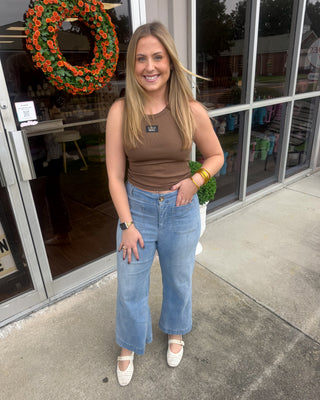 Lulu Mac OG Tank - Dark Olive