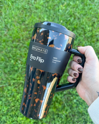 Brumate Era Flip 30 Oz. Tumbler - Tortoise Shell