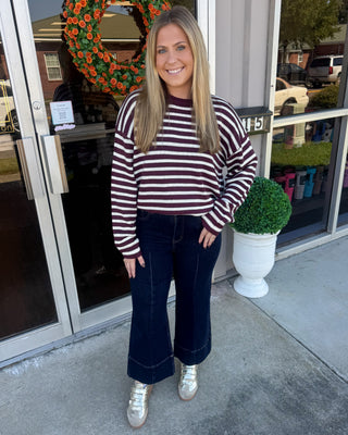 Marlowe Striped Sweater