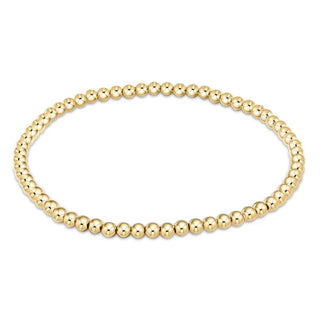 Enewton Classic Gold 3mm Bead Bracelet