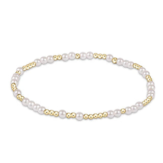 Enewton Hope Unwritten 3mm Bead Bracelet - Pearl