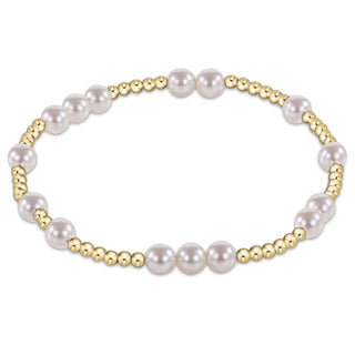 Enewton Hope Unwritten 5mm Bead Bracelet - Pearl