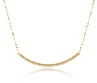 Enewton 16" Necklace Gold - Bliss Bar Gold