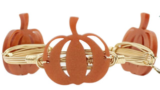 Caramel Pumpkin Bangle Bracelet