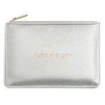 Katie Loxton Perfect Pouch - Mother Of The Groom - Silver