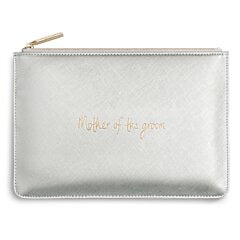 Katie Loxton Perfect Pouch - Mother Of The Groom - Silver