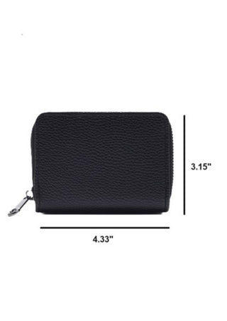 Vegan Leather Card Holder Wallet