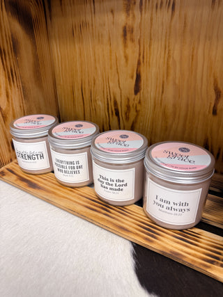 Bridgewater Bible Verse Candles