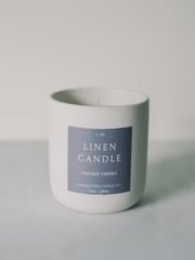 Indigo Fresh Linen Candle