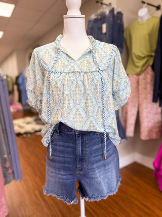 Judy Blue In Your Dreams Shorts - Curvy