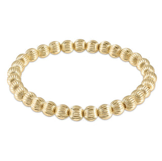 Enewton - Dignity Gold 6mm Bead Bracelet