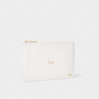 Katie Loxton Bridal Sentiment Pouch - BRIDE