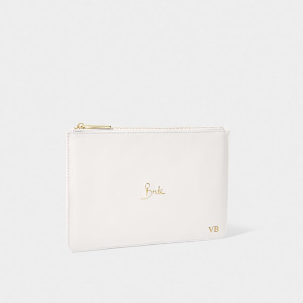 Katie Loxton Bridal Sentiment Pouch - BRIDE