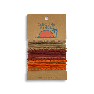 Carolina Bands Hair Tie + Bracelet