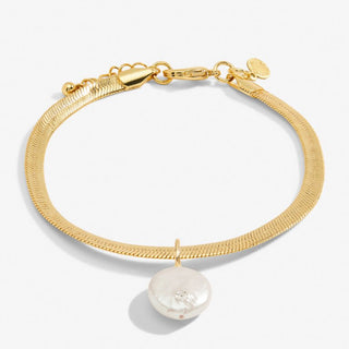 Solaria Coin Pearl Bracelet