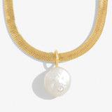 Solaria Coin Pearl Bracelet