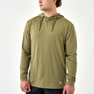 Burlebo Performance Hoodie Sea Breeze Green