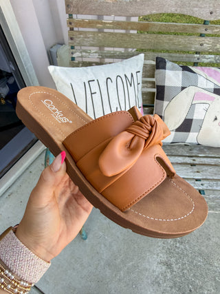 Corky's Too Cute Cognac Sandals