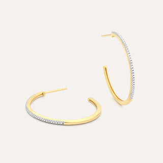 Ella Stein A Hoop Thing Medium Hoop Earrings