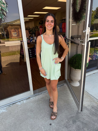 Simply Southern Tara Dress - Sage