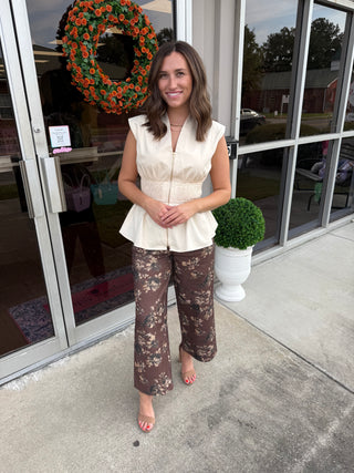 Check Into Fall Top