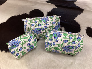 Spring Gardens Cosmetic Bag Set