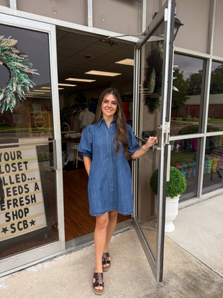 Nashville Nights Denim Dress