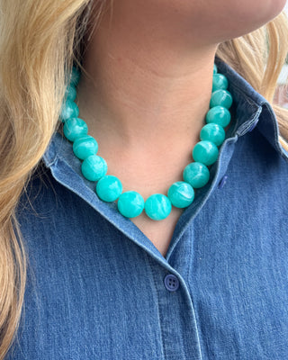 Beaufort Beaded Necklace - Turqouise