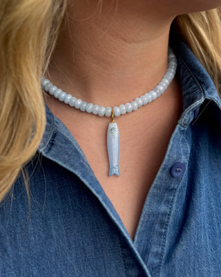 Blue Tide Necklace