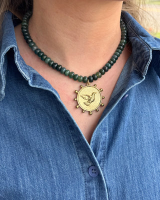 Olive Flight Necklace