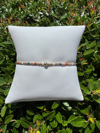Enewton Hope Sincerity Pattern 2mm Bead Bracelet - Firecracker
