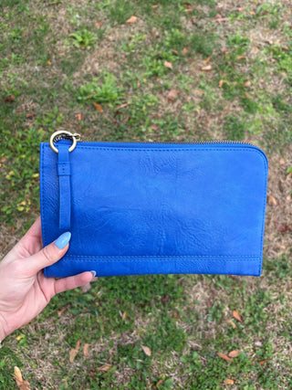 Karina Large Wristlet & Wallet - Monaco Blue