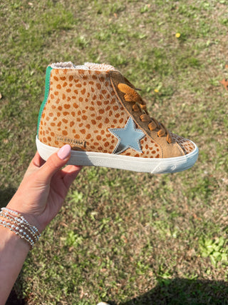 Vintage Havana Break Out 5 Tan Spotted Multi Sneakers