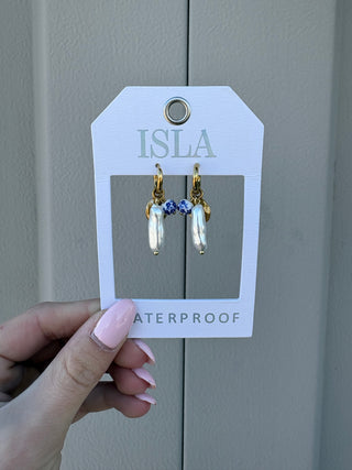 ISLA Multi Charm Mediterranean Floral Earrings