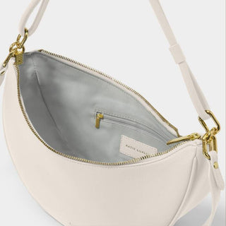 Katie Loxton Off White Half Moon Bag