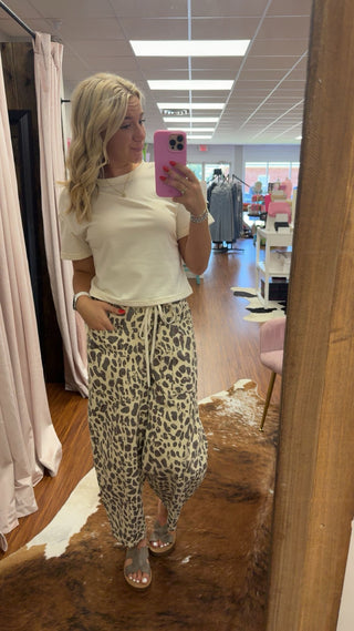 Ain't Nothing New Leopard Pants