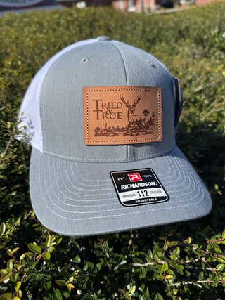 Tried & True Buck Leather Patch Hat