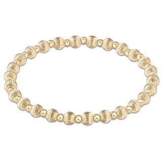 Enewton - Dignity Grateful Pattern 5mm Bracelet- Gold